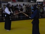 Démonstration de kendo à l'espace culturel