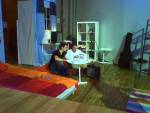 Les casual games bénéficiaient d'un salon dédié.