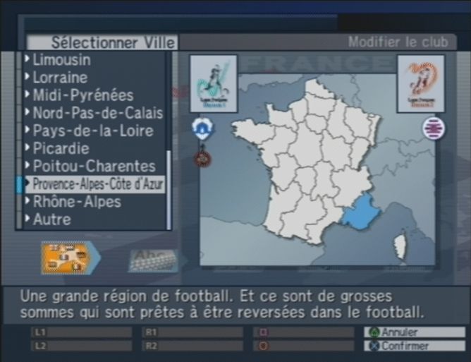Let's Make a Soccer Team, simulation de Bernard Tapie