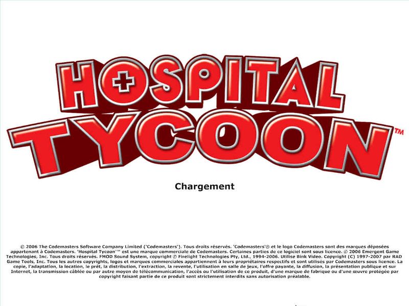 Manque de soin pour Hospital Tycoon