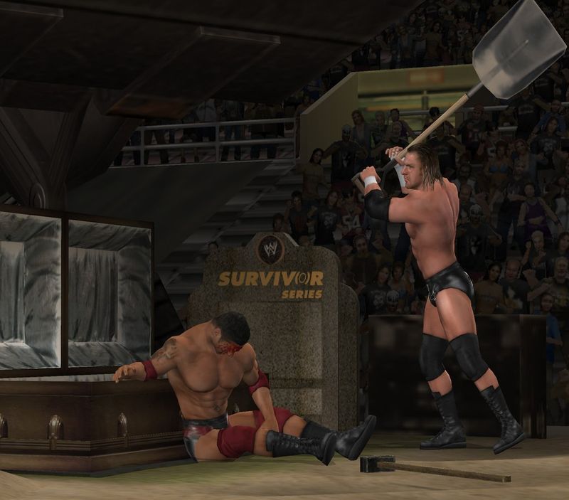 WWE Smackdown! vs RAW 2006 : réalisé sans trucage