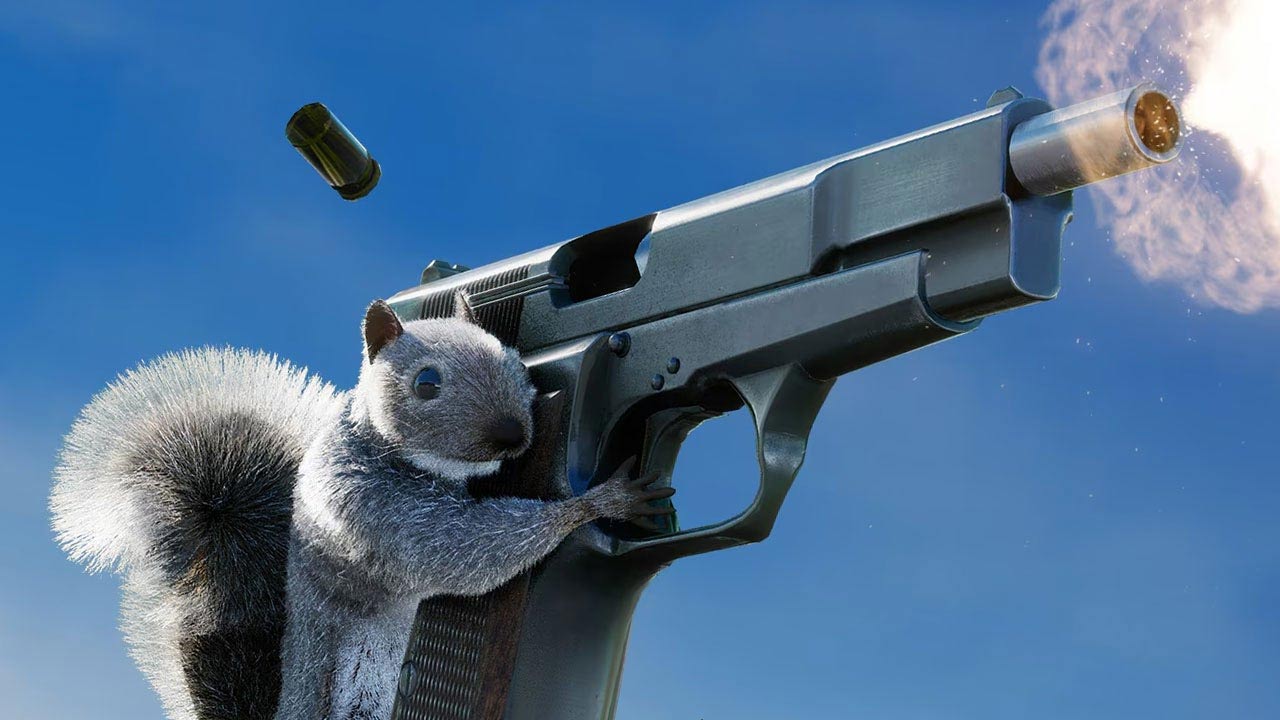 Test - Squirrel with a Gun