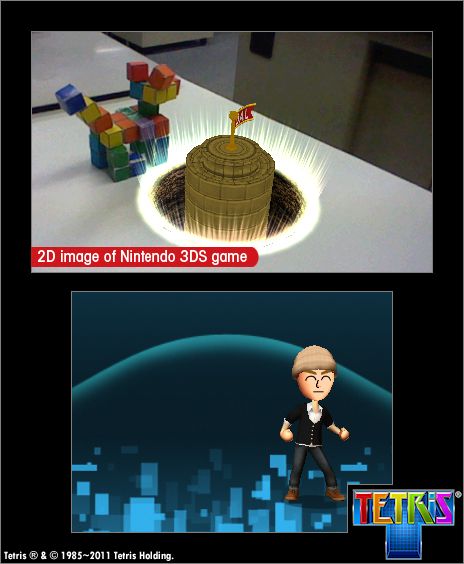 Ça s'emboîte plutôt bien pour Tetris 3DS